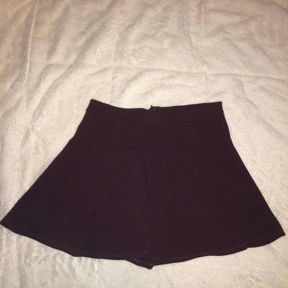 Gap Maroon Circle Skirt